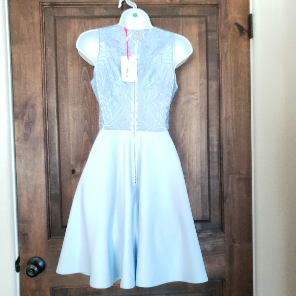 Ted Baker satin and lace dress UK size 1